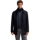 Boss - Coxtan - Winterjas - Navy - 90% Wol 10% Kasjmier