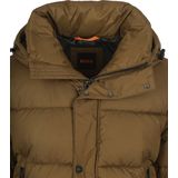 BOSS Omaris Jas - Bruin - Heren - Winterjassen - Gemaakt van Gerecycled Polyester