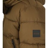 BOSS Omaris Jas - Bruin - Heren - Winterjassen - Gemaakt van Gerecycled Polyester