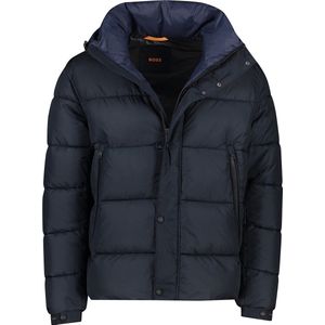 Hugo Boss - Omaris - Winterjas - Donkerblauw - 100% Polyester