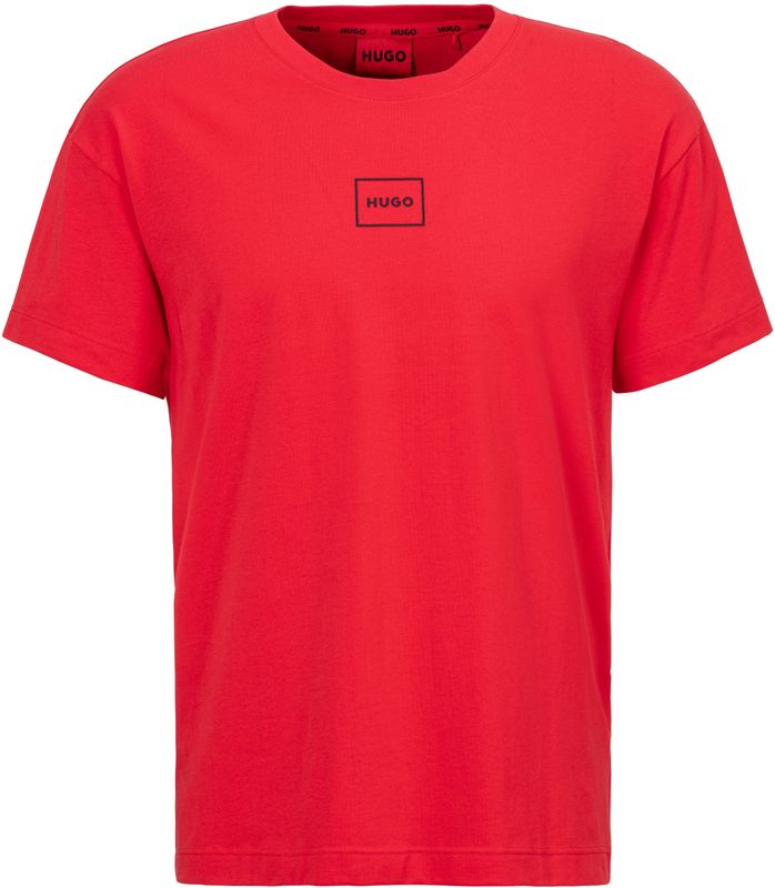 HUGO - Laze - T-shirt - Open Pink - Met Ronde Hals