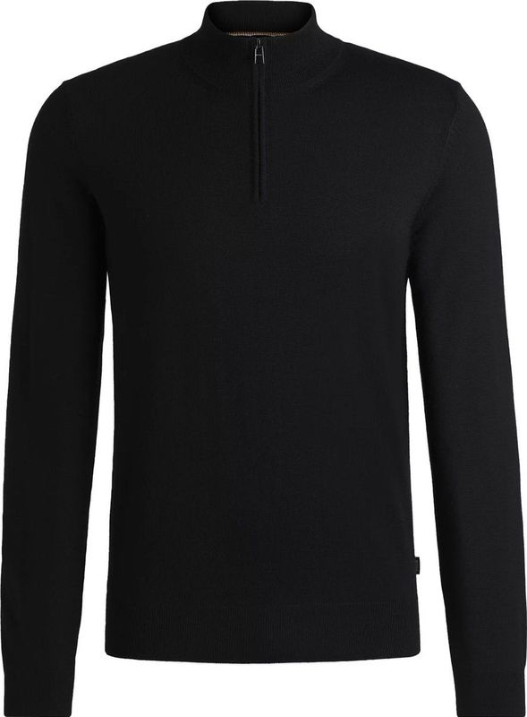 BOSS - Schipperstrui - Blauw - 100% Scheerwol