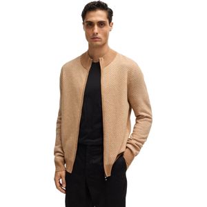 Hugo Boss - Black Vest - Bruin - Wol - Normale Fit