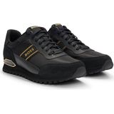 BOSS - Parkour Runner - Sneakers - Zwart - Leer
