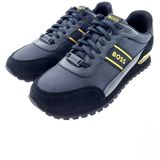 BOSS - Parkour Runner - Sneakers - Zwart - Leer