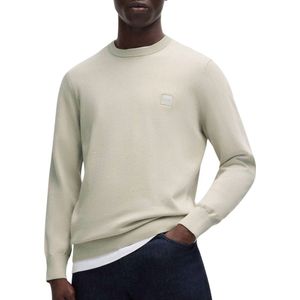 Hugo Boss, Heren, Truien, Beige, Maat: XL Katoen,