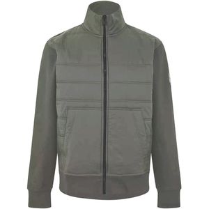 BOSS Orange - Ze Puff - Sweatvest - Grijs - 100% Katoen