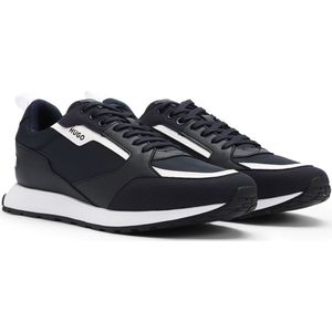 HUGO Icelin_Runn Sneaker, Freizeitschuh, Halbschuh, Schnürschuh mit Logoschriftzug