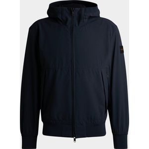 BOSS Orange - Zomerjack - Blauw - 90% Polyamide, 10% Elastaan