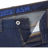 Jeans - Donkerblauw - 99% Katoen - Slim-Fit