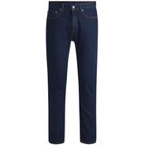 Jeans - Donkerblauw - 99% Katoen - Slim-Fit