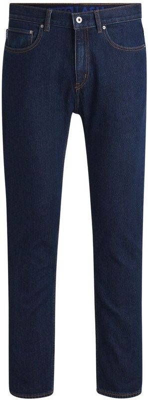 Jeans - Donkerblauw - 99% Katoen - Slim-Fit