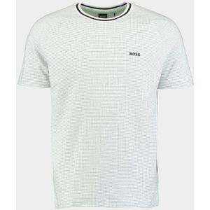 BOSS - Tee Tape JQ 10267274 01 - T-shirt - Wit - 100% Katoen