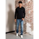 BOSS ORANGE Strickpullover "Kanovano S 1026", mit Rundhalsausschnitt