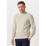 Boss - Gebreide Trui - Grijs - Katoen/Kasjmiermix