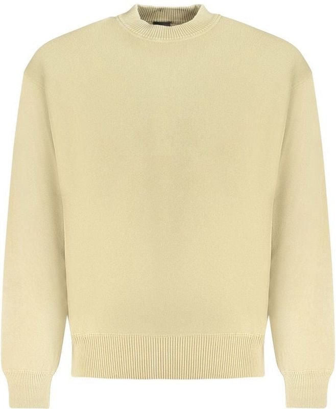Hugo Boss - Gebreide Trui - Beige - Met Logo Elegant