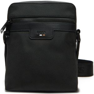 BOSS Ray N NS Zip Crossbody - Schoudertas - Black - 100% Gerecycled Polyester
