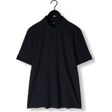 BOSS Orange - Polo - Blauw - 100% Katoen