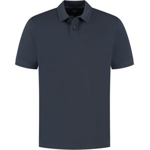BOSS Orange - Polo - Blauw - 100% Katoen