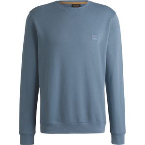 BOSS ORANGE Westart 10234591 02 Truien & Vesten Heren - Sweater - Hoodie - Vest- Lichtblauw