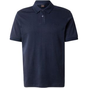 Hugo Boss - Interlock Polo - Donkerblauw - Katoen
