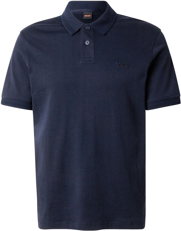 Hugo Boss - Interlock Polo - Donkerblauw - Katoen