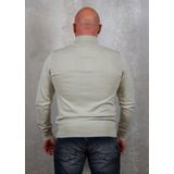 BOSS Orange - Pullover - Beige - Katoen/Kasjmier