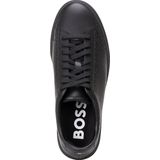 BOSS - Sneakers - Zwart - Leer