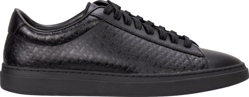 BOSS - Sneakers - Zwart - Leer