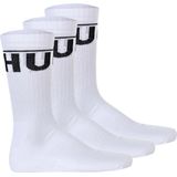 HUGO - QS ICONIC CC 1 - Vrijetijdssokken - Wit - Set van 3 paar