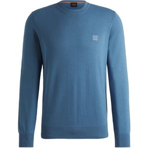 Boss Orange - Kanovano - Pullover - Blauw - Kasjmier