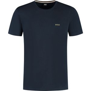 BOSS - T-shirt - Effen - Jersey - Regular Fit - Katoen en Elastaan