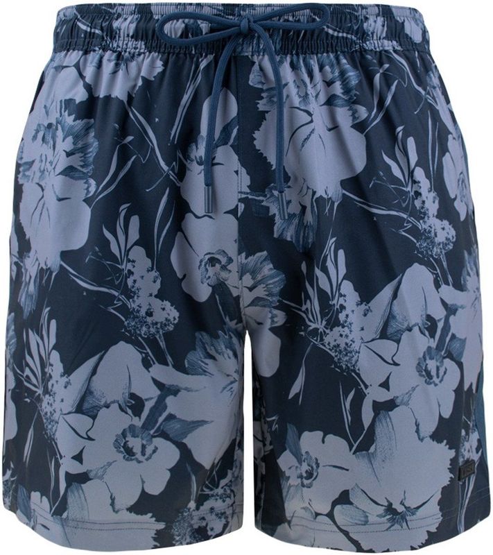 Hugo Boss - BOSS Alain - Zwemshort - Blauw - Met Binnenbroek en Trekkoord