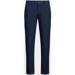 BOSS Black - Chino Broek - Blauw - Katoen/Polyamide/Elastaan