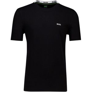 Boss - Poloshirt - Zwart - Katoen - Met Logo