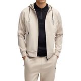 Hugo - Sweatshirt - Beige - Heren - Katoen