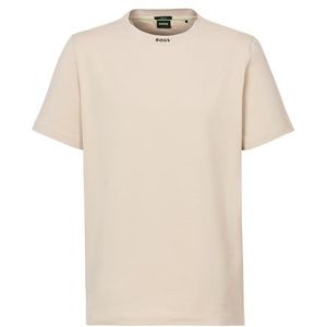 BOSS - T-shirt - Wit - Katoen - Korte Mouwen