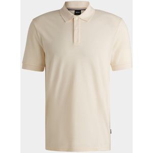 BOSS Pallas regular fit polo, pique, geel