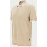 BOSS - Parlay - Polo - Beige - Regular Fit - Korte Mouwen