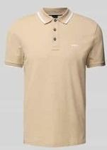 BOSS - Parlay - Polo - Beige - Regular Fit - Korte Mouwen