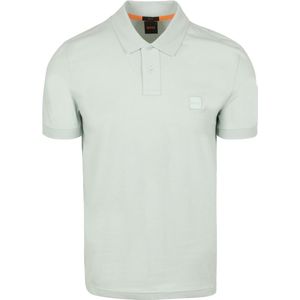 Hugo Boss - Polo Shirt - Groen - 95% Katoen - Knoopsluiting, Korte Mouwen, Regular Fit