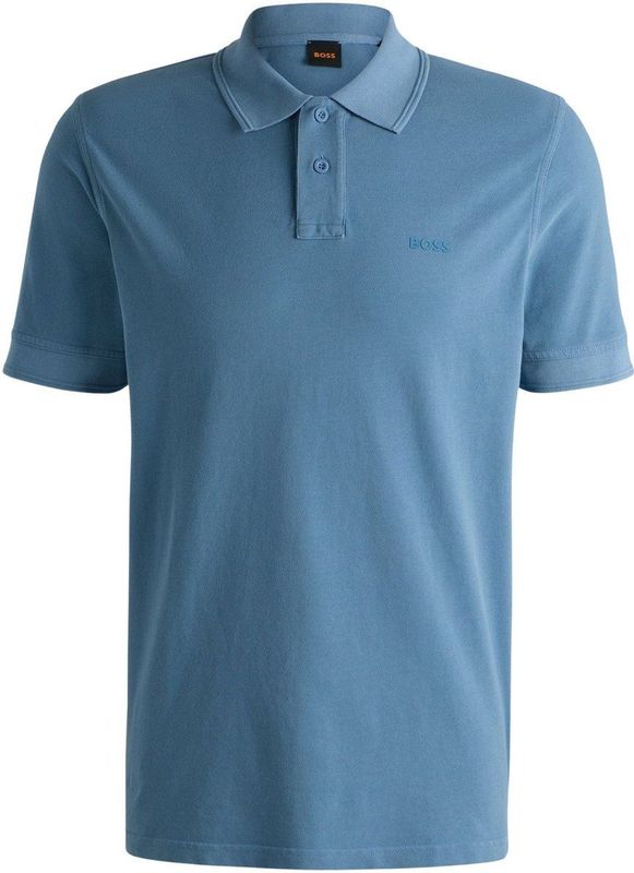 Hugo Boss - Prime Polo - Poloshirt - Blauw - Katoenpique