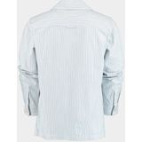 HUGO Red - Overshirt - Blauw - Katoen/Viscose