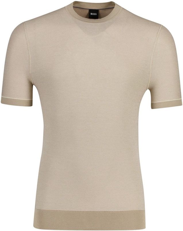 Hugo Boss - Black Poloshirt - Bruin - Katoen/Lyocell - Normale Fit