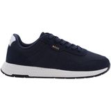 Hugo Boss - Sneaker - Marineblauw - Leer