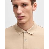 BOSS - Pallas - Poloshirt - Beige - Pique - Korte Mouwen