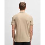 BOSS - Pallas - Poloshirt - Beige - Pique - Korte Mouwen