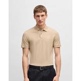 BOSS - Pallas - Poloshirt - Beige - Pique - Korte Mouwen