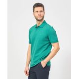 HUGO BOSS - Polo - Groen - 100% Katoen - Korte Mouwen