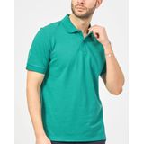 HUGO BOSS - Polo - Groen - 100% Katoen - Korte Mouwen
